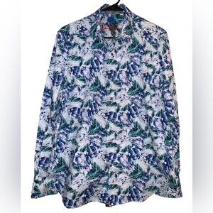Robert Graham Multicolor Abstract Shirt